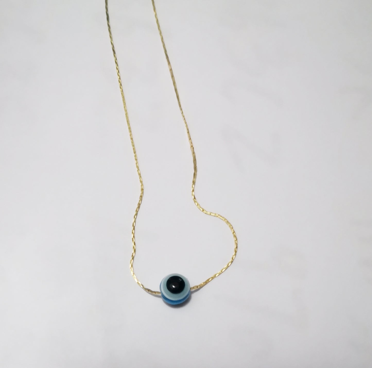 Lilith Gold Evil Eye Necklace