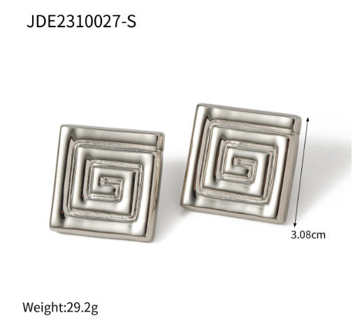 Katarina Geometric Earrings